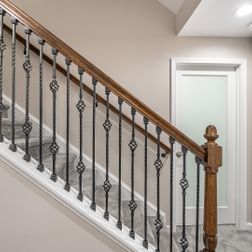 Traditional Basement with a Wetbar and Movie Theater Area, Westminster, MD