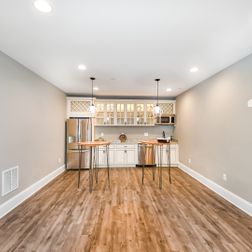 Neutral Transitional Basement With Wetbar  - Olney, MD, 