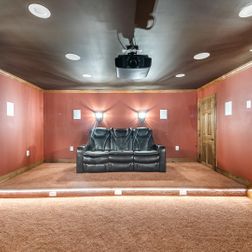 Chic Basement with Movie Theater Room, Family Room and Wet Bar, Warrenton, VA