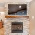 Basement remodel with a cozy family room and wet bar, Kensington, MD