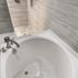 Basement Remodel with a custom shower/jacuzzi tub., Chevy Chase, MD