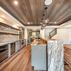 Beautiful basement remodel with a large wet bar and wine cellar 